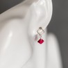 Boucles d'oreilles Elara - Scarlet