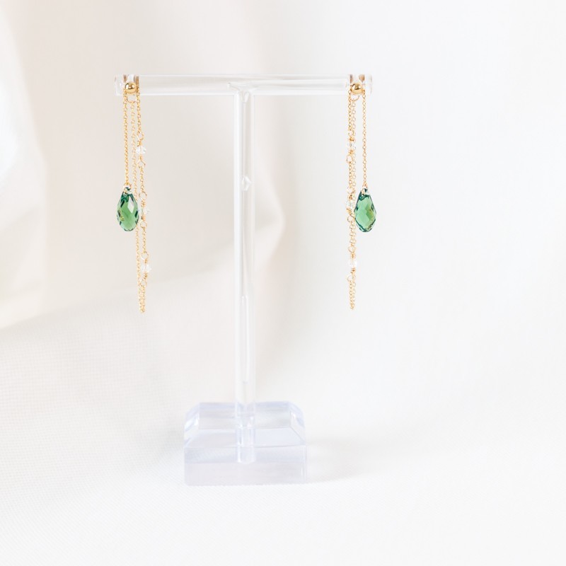 Boucles d'oreilles Justine - Erinite