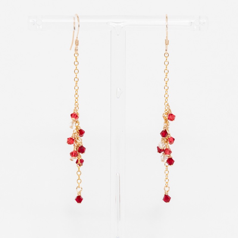 Boucles d'oreilles Pluie - Siam