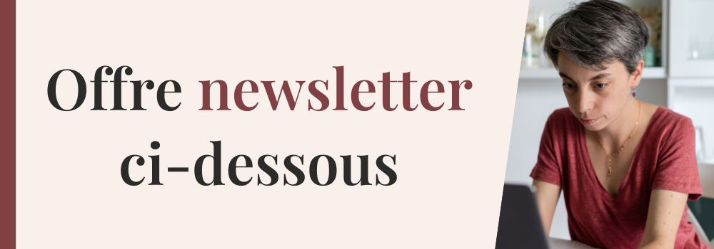 newsletter ci dessous