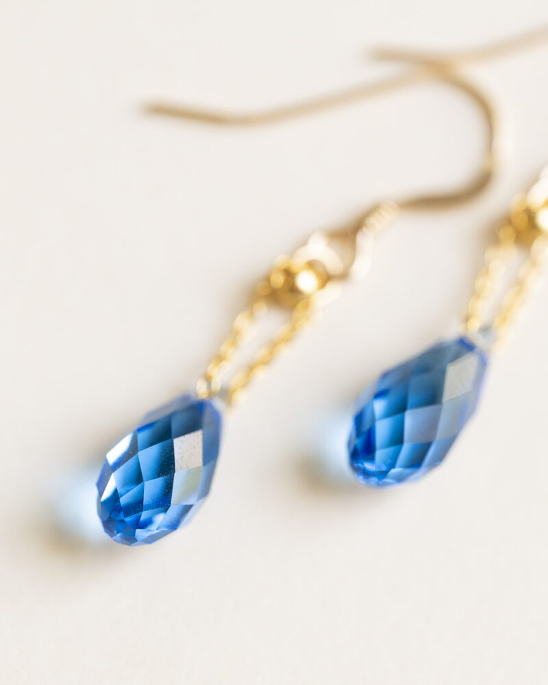 Boucles d'oreilles Erna (pendantes) – Image 3