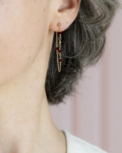 Boucles d'oreilles Erna (tours)